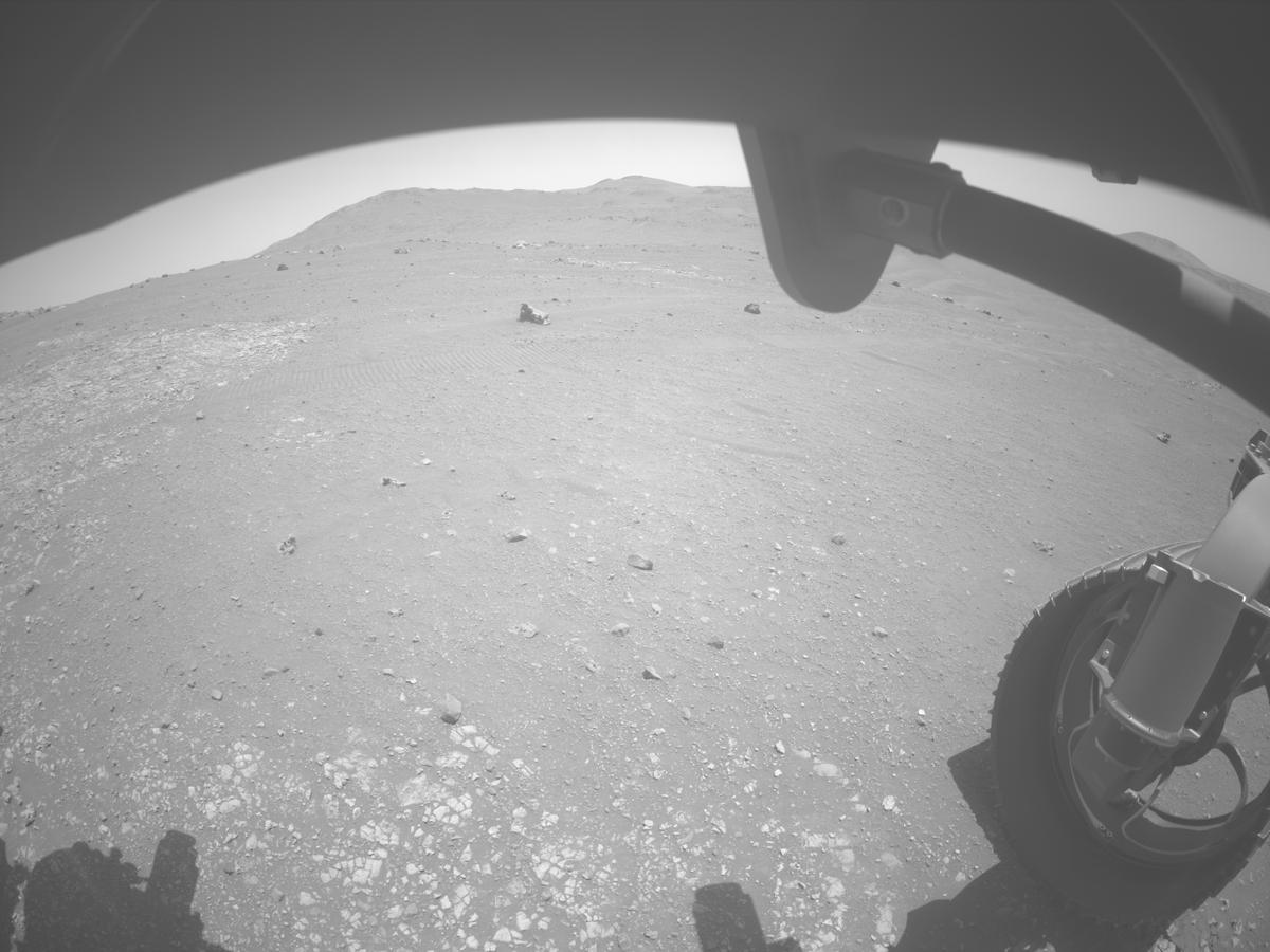 This image was taken by FRONT_HAZCAM_RIGHT_A onboard NASA's Mars rover Perseverance on Sol 1556