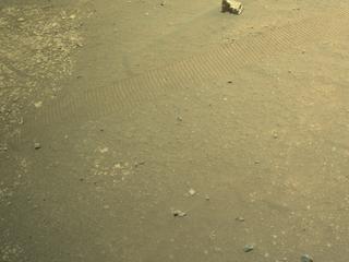 View image taken on Mars, Mars Perseverance Sol 1556: Left Navigation Camera (Navcam)