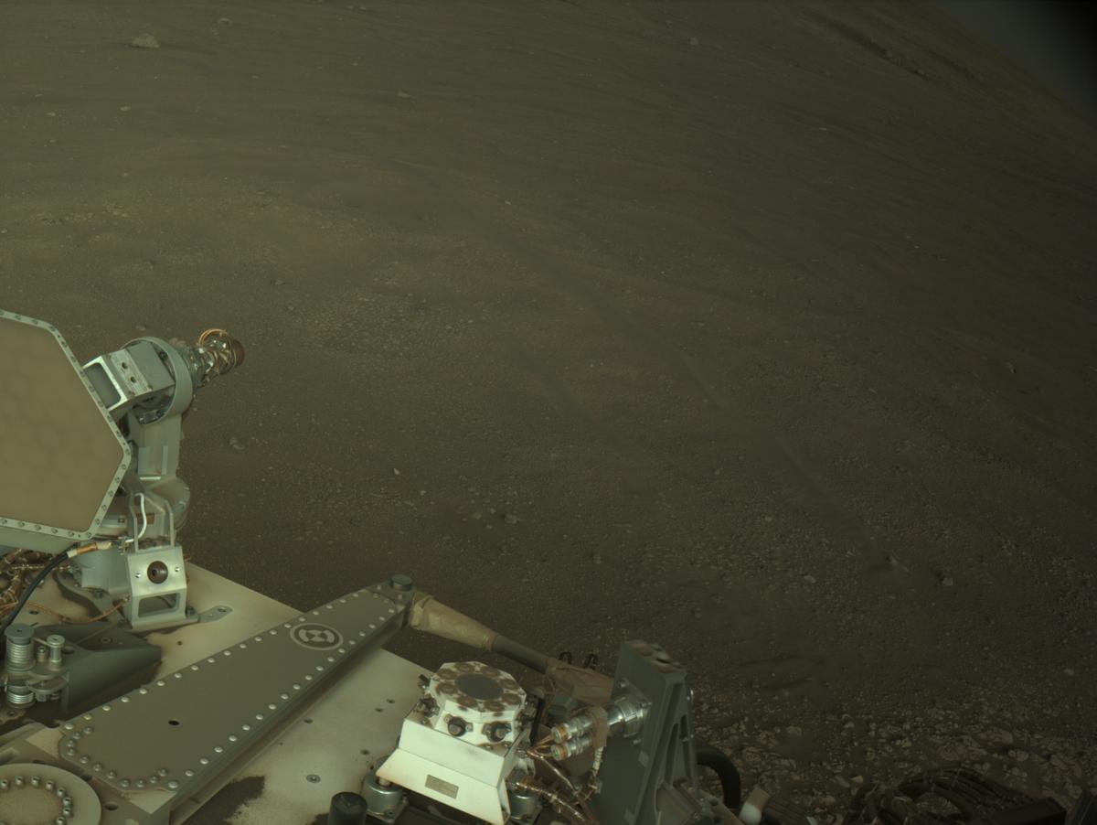 This image was taken by NAVCAM_LEFT onboard NASA's Mars rover Perseverance on Sol 1556