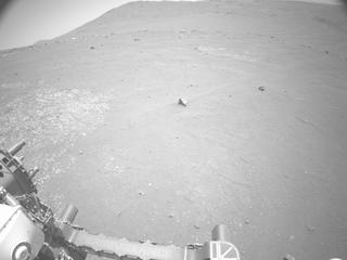 View image taken on Mars, Mars Perseverance Sol 1556: Left Navigation Camera (Navcam)