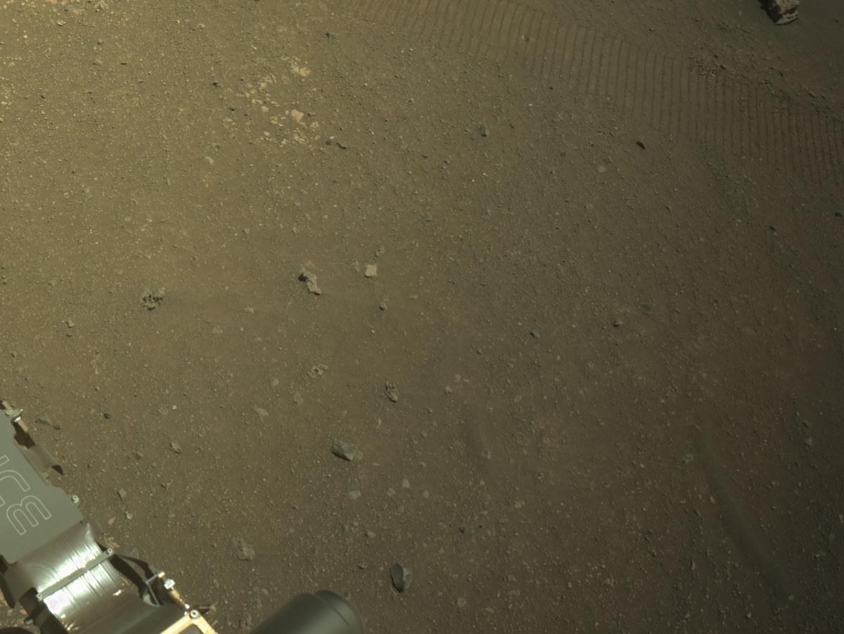 This image was taken by NAVCAM_RIGHT onboard NASA's Mars rover Perseverance on Sol 1556