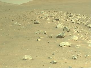 View image taken on Mars, Mars Perseverance Sol 1558: Left Navigation Camera (Navcam)