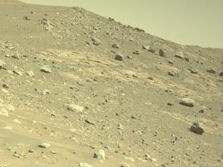 View image taken on Mars, Mars Perseverance Sol 1558: Left Navigation Camera (Navcam)