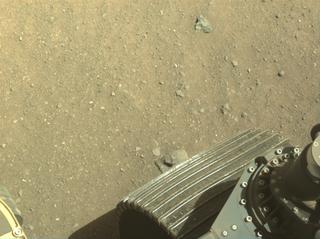 View image taken on Mars, Mars Perseverance Sol 1558: Left Navigation Camera (Navcam)