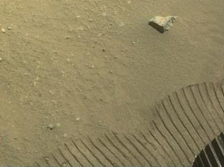 View image taken on Mars, Mars Perseverance Sol 1558: Left Navigation Camera (Navcam)