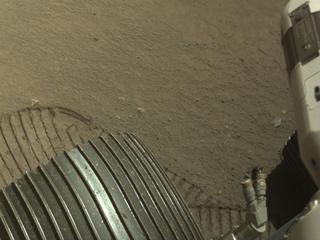 View image taken on Mars, Mars Perseverance Sol 1558: Left Navigation Camera (Navcam)