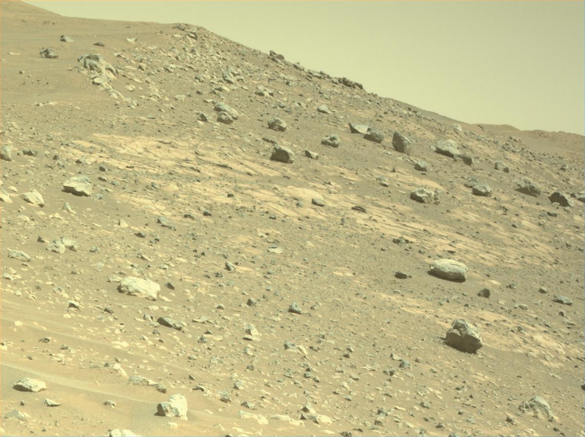 This image was taken by NAVCAM_RIGHT onboard NASA's Mars rover Perseverance on Sol 1558