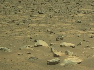 View image taken on Mars, Mars Perseverance Sol 1558: Right Navigation Camera (Navcam)