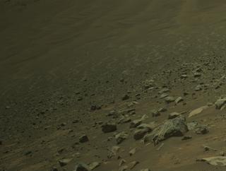 View image taken on Mars, Mars Perseverance Sol 1558: Right Navigation Camera (Navcam)