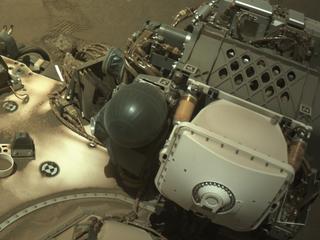 View image taken on Mars, Mars Perseverance Sol 1558: Right Navigation Camera (Navcam)