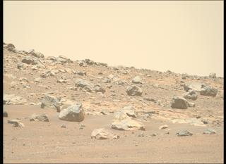 View image taken on Mars, Mars Perseverance Sol 1558: Right Mastcam-Z Camera