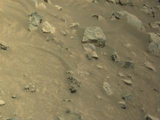 View image taken on Mars, Mars Perseverance Sol 1560: Left Navigation Camera (Navcam)