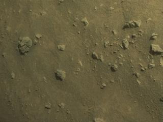 View image taken on Mars, Mars Perseverance Sol 1562: Front Right Hazard Avoidance Camera (Hazcam)