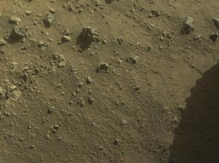 View image taken on Mars, Mars Perseverance Sol 1562: Front Right Hazard Avoidance Camera (Hazcam)