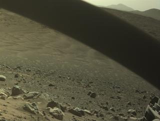 View image taken on Mars, Mars Perseverance Sol 1562: Front Right Hazard Avoidance Camera (Hazcam)