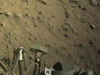 View image taken on Mars, Mars Perseverance Sol 1562: Left Navigation Camera (Navcam)