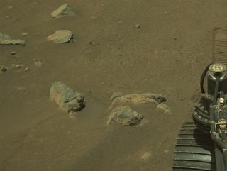 View image taken on Mars, Mars Perseverance Sol 1563: Left Navigation Camera (Navcam)