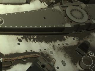 View image taken on Mars, Mars Perseverance Sol 1563: Left Navigation Camera (Navcam)