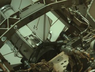 View image taken on Mars, Mars Perseverance Sol 1563: Left Navigation Camera (Navcam)