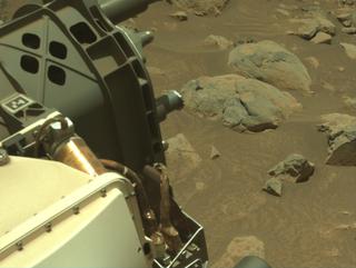 View image taken on Mars, Mars Perseverance Sol 1563: Left Navigation Camera (Navcam)