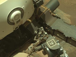 View image taken on Mars, Mars Perseverance Sol 1563: Left Navigation Camera (Navcam)