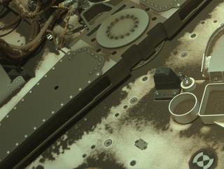 View image taken on Mars, Mars Perseverance Sol 1563: Right Navigation Camera (Navcam)