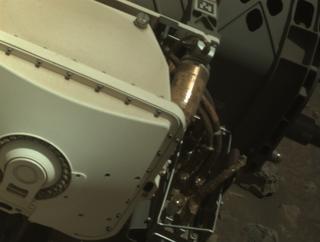 View image taken on Mars, Mars Perseverance Sol 1563: Right Navigation Camera (Navcam)