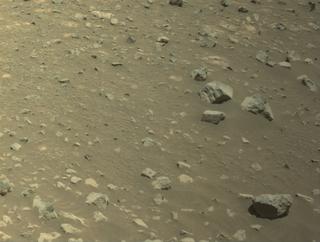 View image taken on Mars, Mars Perseverance Sol 1563: Right Navigation Camera (Navcam)