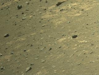 View image taken on Mars, Mars Perseverance Sol 1563: Right Navigation Camera (Navcam)