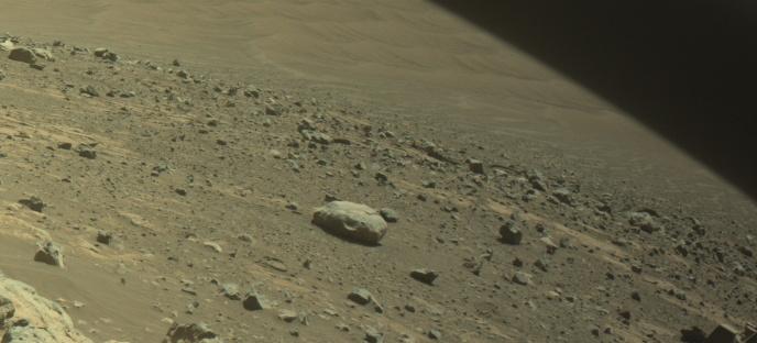 This image was taken by FRONT_HAZCAM_RIGHT_A onboard NASA's Mars rover Perseverance on Sol 1567