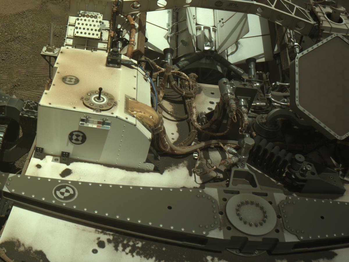 This image was taken by NAVCAM_RIGHT onboard NASA's Mars rover Perseverance on Sol 1571