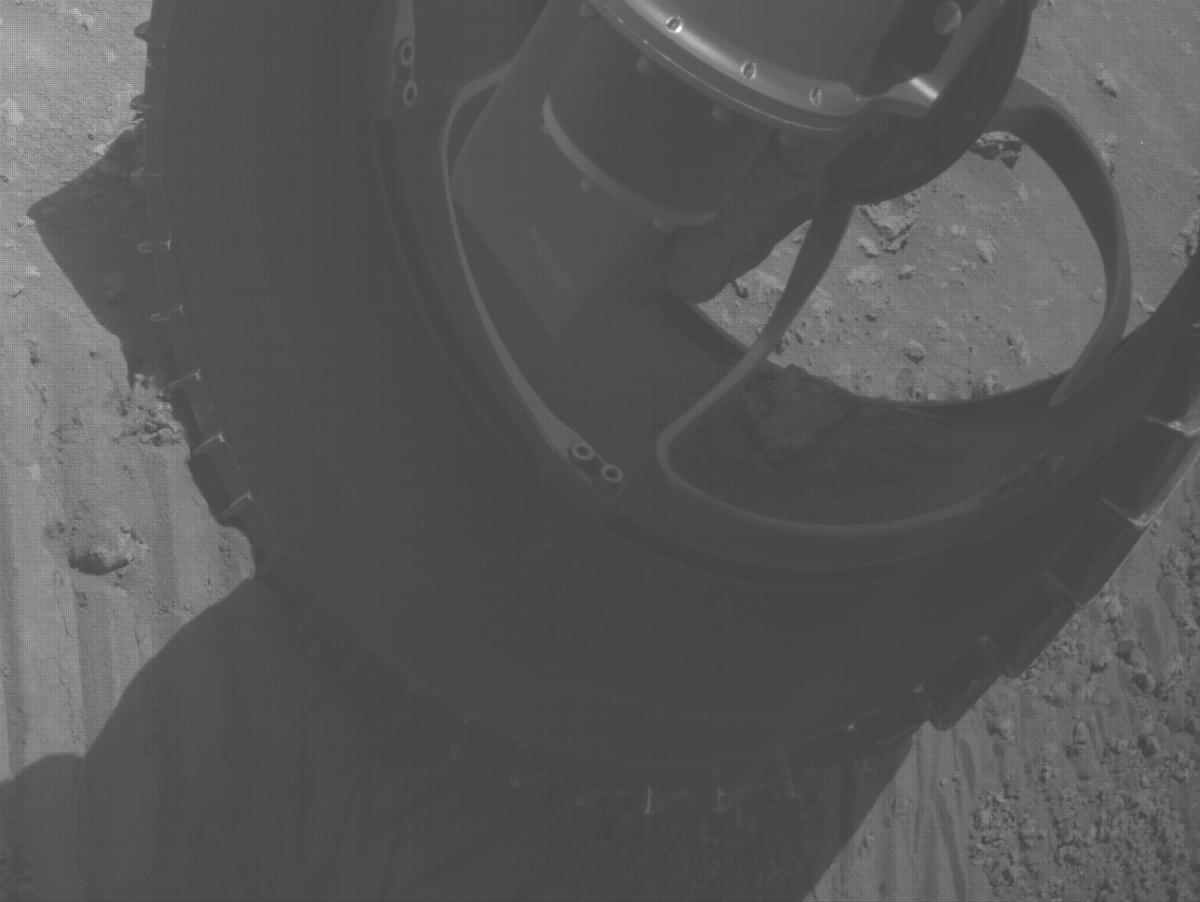 This image was taken by FRONT_HAZCAM_RIGHT_A onboard NASA's Mars rover Perseverance on Sol 1572