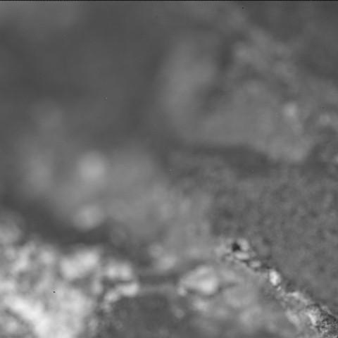 This image was taken by SHERLOC_ACI onboard NASA's Mars rover Perseverance on Sol 1575