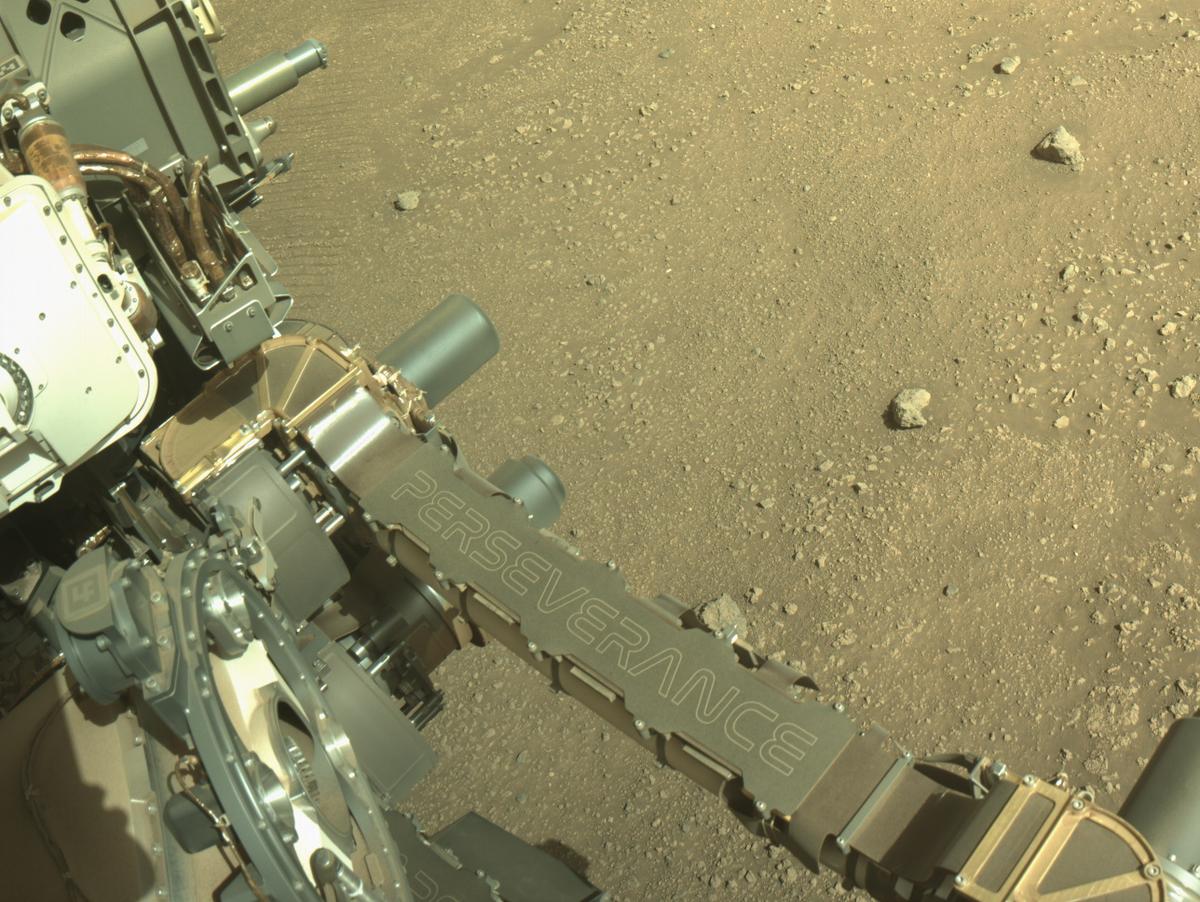 This image was taken by NAVCAM_RIGHT onboard NASA's Mars rover Perseverance on Sol 1576