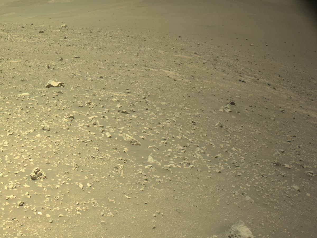 This image was taken by NAVCAM_LEFT onboard NASA's Mars rover Perseverance on Sol 1579