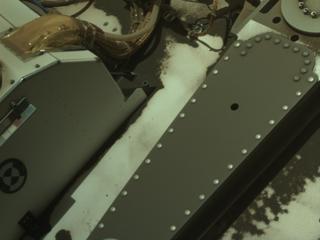 View image taken on Mars, Mars Perseverance Sol 1581: Left Navigation Camera (Navcam)