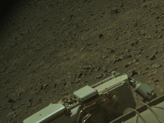 View image taken on Mars, Mars Perseverance Sol 1581: Left Navigation Camera (Navcam)