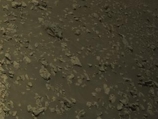 View image taken on Mars, Mars Perseverance Sol 1581: Left Navigation Camera (Navcam)