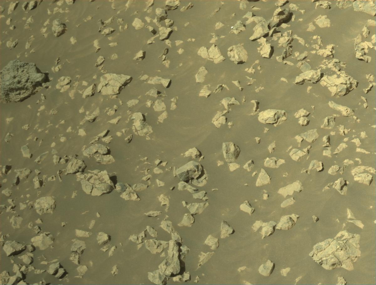 This image was taken by NAVCAM_LEFT onboard NASA's Mars rover Perseverance on Sol 1581