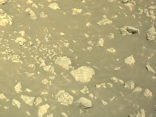 View image taken on Mars, Mars Perseverance Sol 1581: Left Navigation Camera (Navcam)