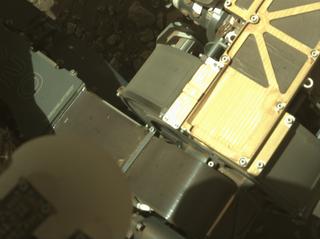 View image taken on Mars, Mars Perseverance Sol 1581: Right Navigation Camera (Navcam)