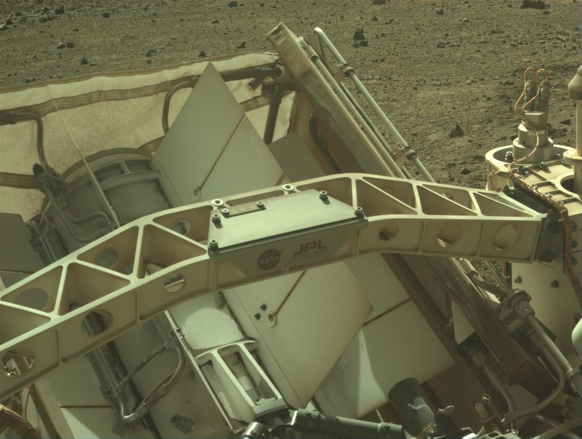 This image was taken by NAVCAM_LEFT onboard NASA's Mars rover Perseverance on Sol 1584