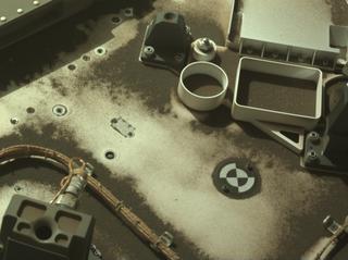 View image taken on Mars, Mars Perseverance Sol 1584: Left Navigation Camera (Navcam)