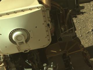 View image taken on Mars, Mars Perseverance Sol 1584: Right Navigation Camera (Navcam)