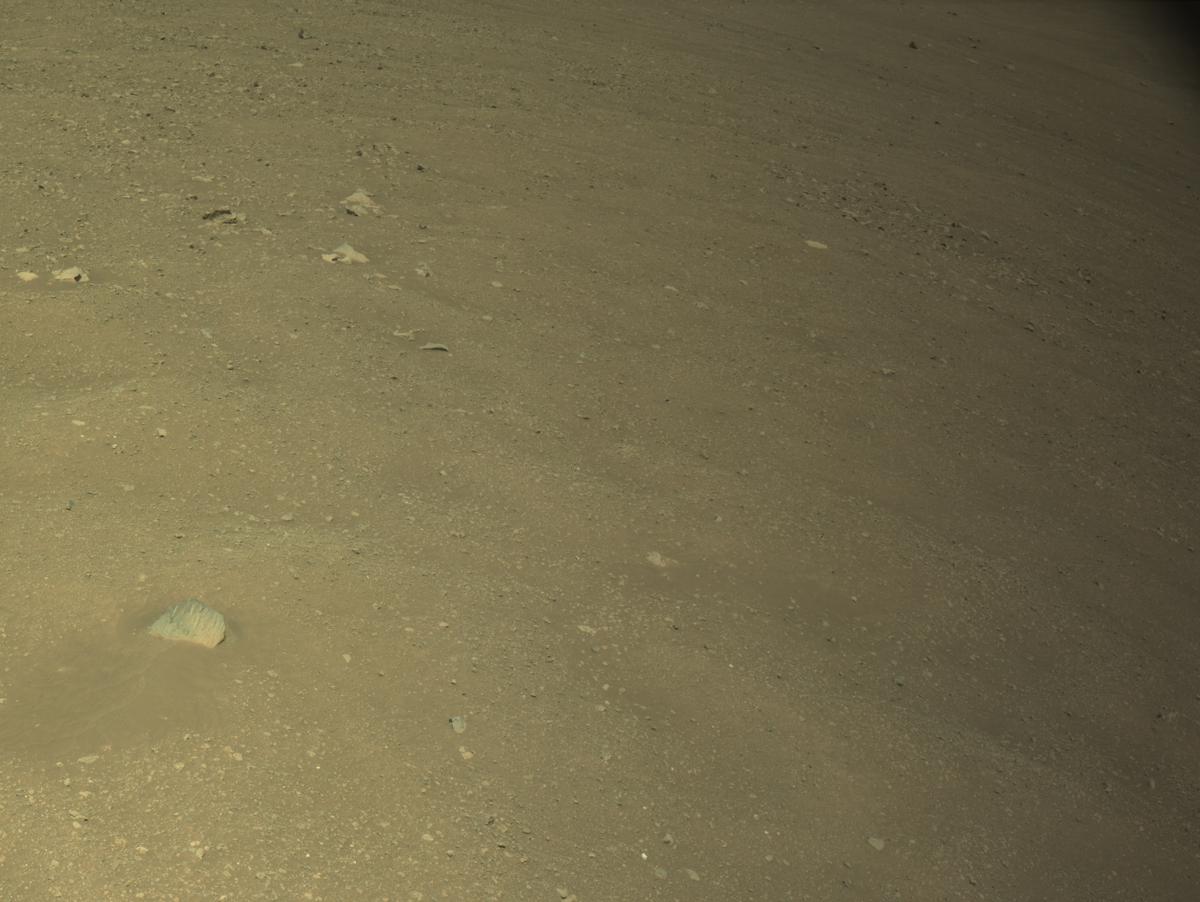 This image was taken by NAVCAM_LEFT onboard NASA's Mars rover Perseverance on Sol 1592