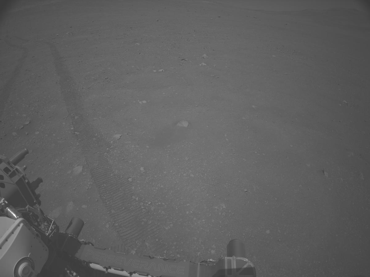 This image was taken by NAVCAM_LEFT onboard NASA's Mars rover Perseverance on Sol 1592