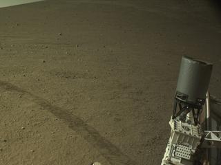 View image taken on Mars, Mars Perseverance Sol 1595: Left Navigation Camera (Navcam)