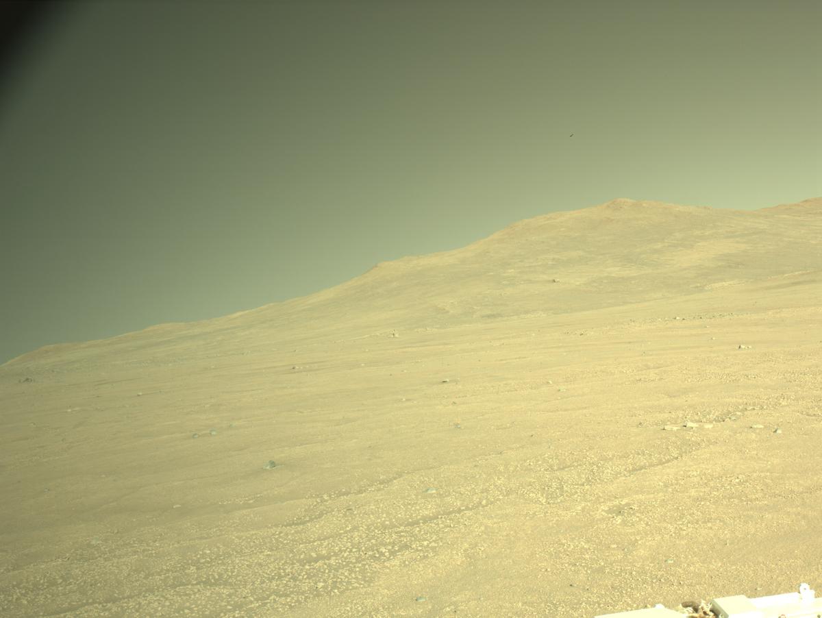 This image was taken by NAVCAM_LEFT onboard NASA's Mars rover Perseverance on Sol 1595