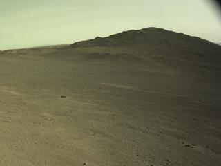 View image taken on Mars, Mars Perseverance Sol 1595: Left Navigation Camera (Navcam)