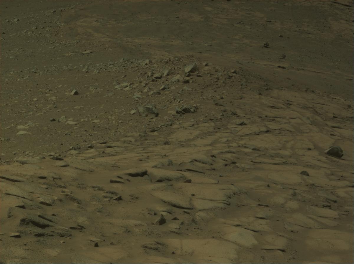 This image was taken by NAVCAM_LEFT onboard NASA's Mars rover Perseverance on Sol 1597